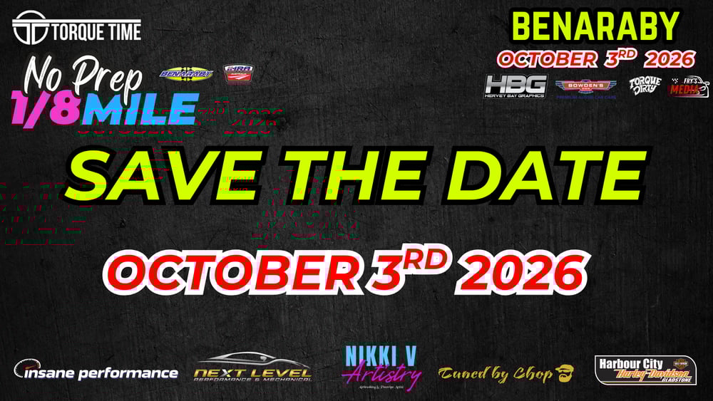 Image of No Prep 1/8 Mile Benaraby 03/10/2026