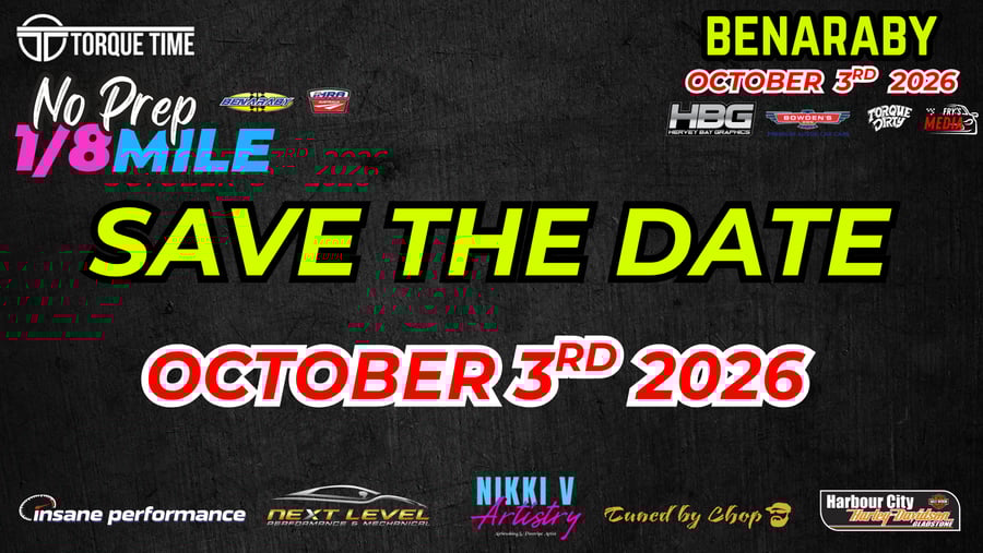 Image of No Prep 1/8 Mile Benaraby 03/10/2026