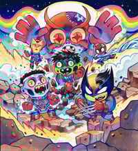 Image 1 of Marvel Snap! Zombie Galacti (Original Art)