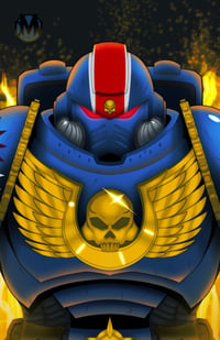 Space Marine Print