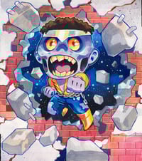 Image 1 of Marvel Snap! Zombie Power Man (Original Art)