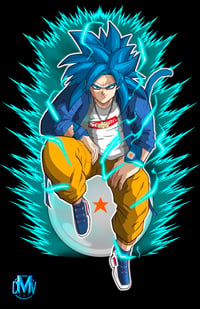 Image 2 of Goku Street Print