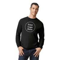 Image 3 of Unisex 50/50 Long-Sleeve T-Shirt - G840