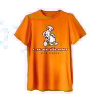 La señora a la fresca / Camiseta naranja