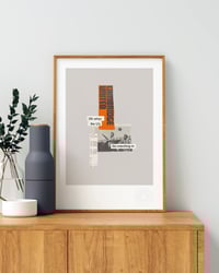 Image 4 of Cambridge United FC Vintage Programme Collage – Football Art Print – Series 2