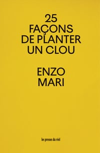 Image 1 of 25 FACONS DE PLANTER UN CLOU - Enzo MARI