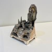 Image 8 of Souvenir religieux vintage sculpture de Lourdes Bernadette Soubirous Sainte Vierge Marie