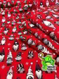 Image 1 of FELPA FRENCH TERRY GNOMI NATALE