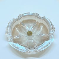 Image 1 of Grand cendrier en cristal d’Arques – Vintage années 70