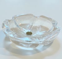 Image 7 of Grand cendrier en cristal d’Arques – Vintage années 70