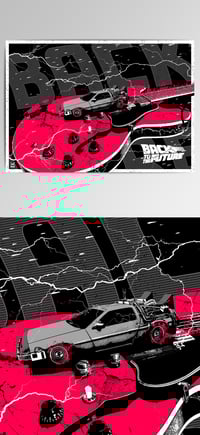 Póster "Back to the Future" exclusivo Phenomena Experience