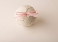 ANTONINA minimalistic tieback with bow / pink