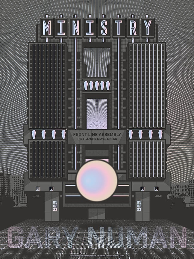 Image of Ministry - Burning Inside (Flecked)