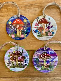 Image 1 of Mushroom Ceramic Decorations