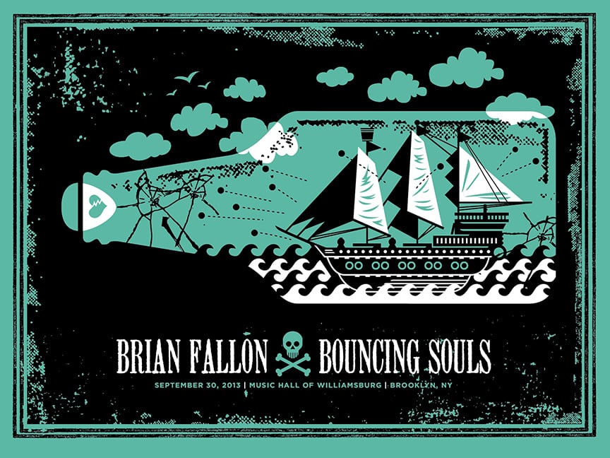 Image of Brian Fallon Bouncing Souls - Bottle