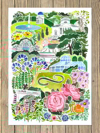 'Chiswick House in July' Giclee Print