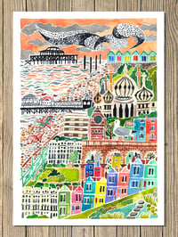 'Brighton Murmurations' Giclee Print
