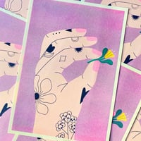 Image 1 of Illustration limitée en risographie A4 - Minuscule