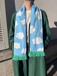 Image 2 of THE COUNTRYSIDE COTTAGE - KNITTED SCARF