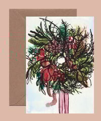 'Winter Wreath' Christmas Card