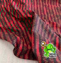Image 2 of FELPA FRENCH TERRY STRIPED RED