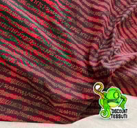 Image 3 of FELPA FRENCH TERRY STRIPED RED