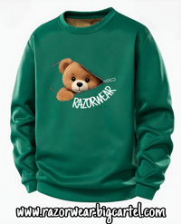 Zip Teddy Sweatshirt 