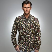 Camisa jardín negra