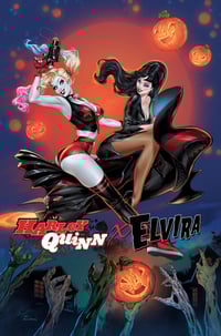 Image 3 of HARLEY QUINN X ELVIRA #1 set of 3