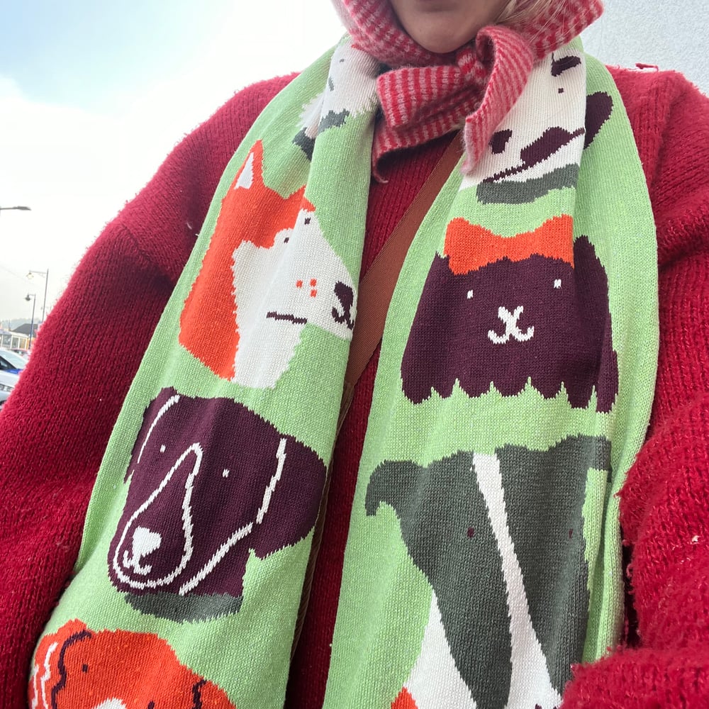 Image of Walk in the Park Recycled Cotton Scarf