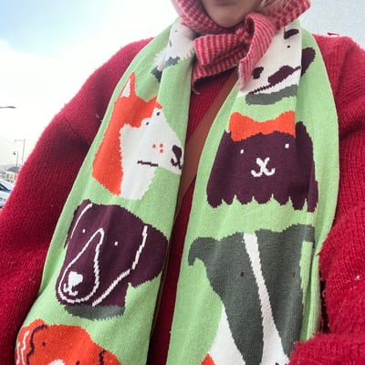 Image of Walk in the Park Recycled Cotton Scarf