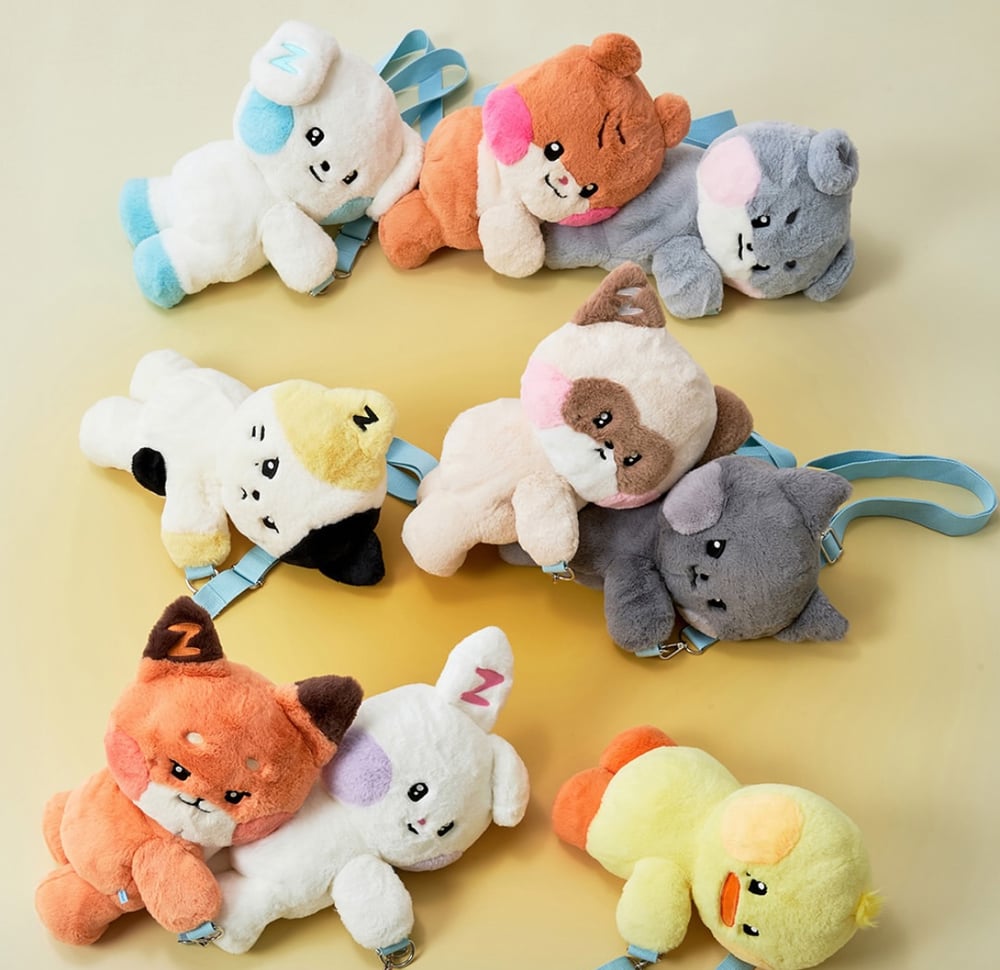 Image of ZEROBASEONE Zeroni ‘Fluffy Wonderland’ Plush Bag