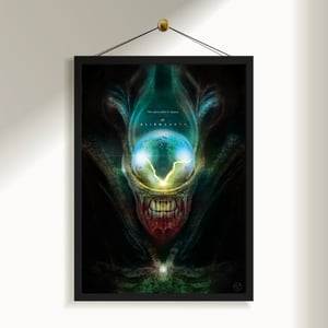 Image of "ALIEN Earth" A3 print