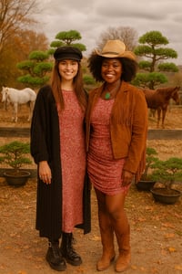 Image 2 of The Rodeo Rococo Convertible Maxi Mini Dress | More Colors Available 🎨