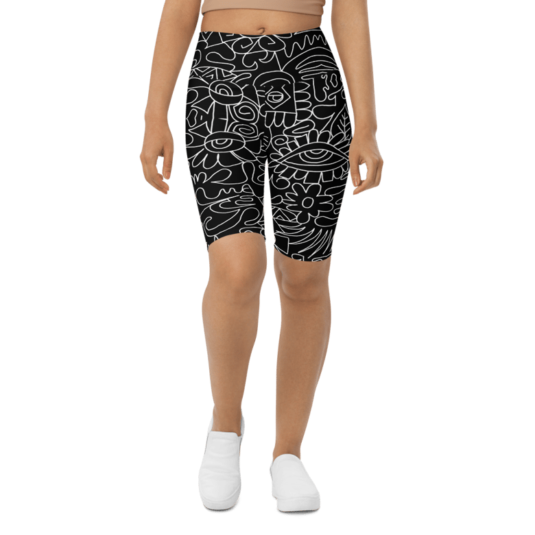 Image of Guice Geometric Vibes Biker Shorts