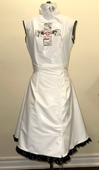 Image 6 of white pvc "mutilation is salvation" nurse JSK