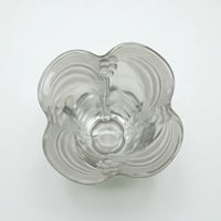 Image 9 of Vase japonais vintage 1950 – Verre dépoli motif muguet – HOYA Japan Glass