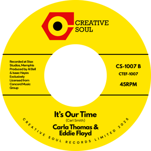 Image of Shirley Brown-I Don't Care Anymore/Carla Thomas & Eddie Floyd-It's Our Time-Black Vinyl-End November