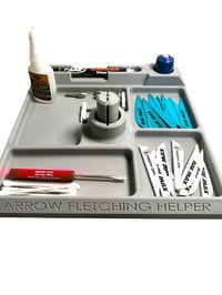 Image 1 of Arrow Fletching Helper for E-Z Fletch Pro Jig
