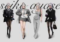 business casual seiko print