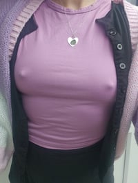 Image 3 of Cornish Seaglass heart necklace - reserved! custom make for B. 