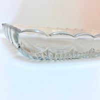 Image 5 of Plateau de service en verre rectangulaire – vintage des années 50 - 60