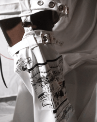 Image 3 of pvc medical bondage pants