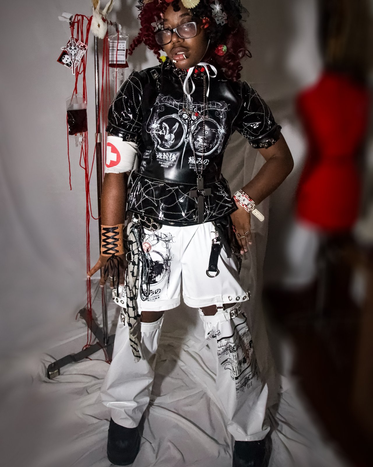 pvc medical bondage pants | Circus of Peril