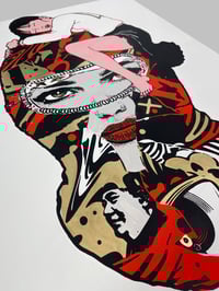 Image 2 of HEIST SAEKI (RED/GOLD)