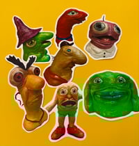 Image 1 of Smiling Friends Sticker pack  