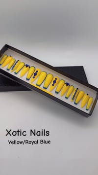 Image 1 of Yellow Banana / Royal Blue 