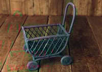 Image 1 of Pram in see green color