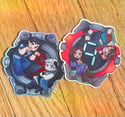 (NEW) zero escape watch stickers
