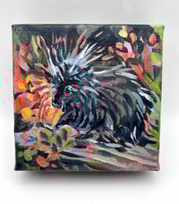 Image 1 of Spike – baby porcupine painting